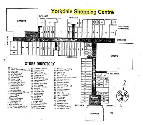 yorkdale shopping centre directory.